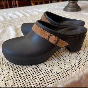 Black clogs